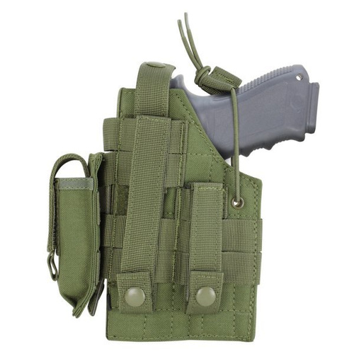 Кобуры MOLLE - Condor - Двусторонняя модульная кобура - зеленый OD - H-Glock-001