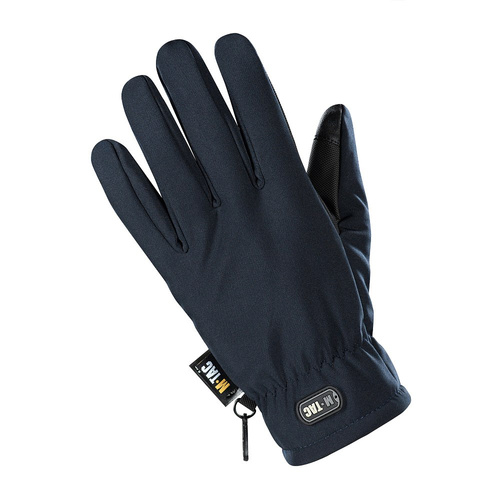M-Tac - Тактичні рукавички Soft Shell Thinsulate - Dark Navy Blue - 90308015 - Тактичні рукавиці - Спорядження