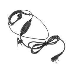 BaoFeng - Микрофонная трубка с двойным PTT - разъем Kenwood