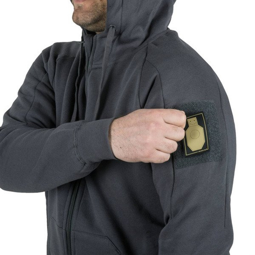Одежда - Helikon - Толстовка Urban Tactical Hoodie® Lite - FullZip - Чёрный - BL-ULF-CB-01 - Толстовки Helikon
