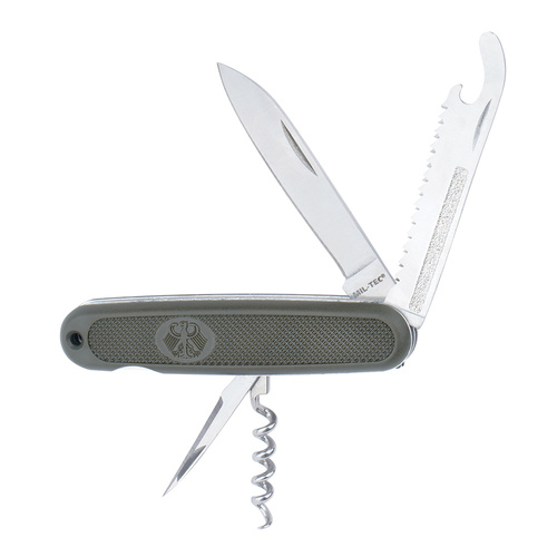 Mil-Tec - Карманный нож Scyzoryk BW - 4 w 1 - 15337000 - Швейцарские ножи