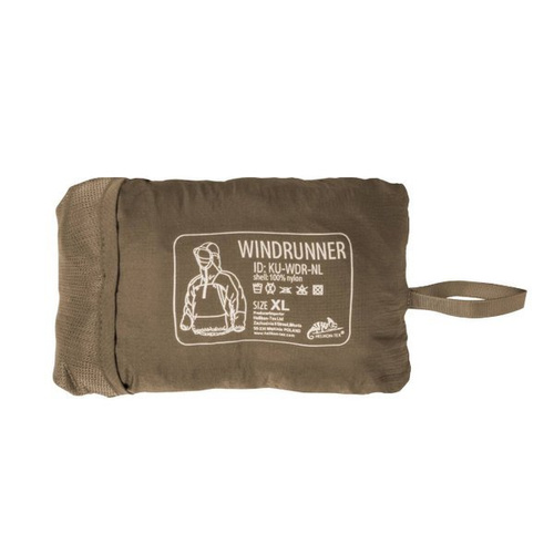 Військові куртки - Helikon - Куртка-вітровка Windrunner - Coyote Brown - KU-WDR-NL-11