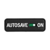 M-Tac - Нашивка Autosave PVC - 3D - черный - 51116702.