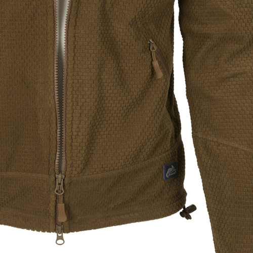 Одяг - Helikon - Флісова толстовка Alpha Tactical Grid Fleece - Shadow Grey - BL-ALT-FG-35 - Фліси
