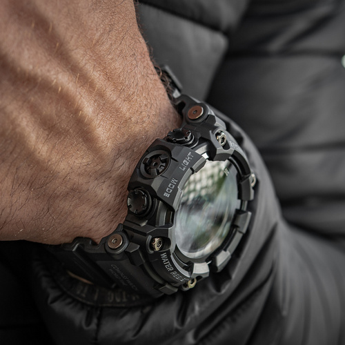 M-Tac - Тактические часы 2037 - светодиодные - 5 ATM - Черный - 50007002 - Часы - Снаряжение