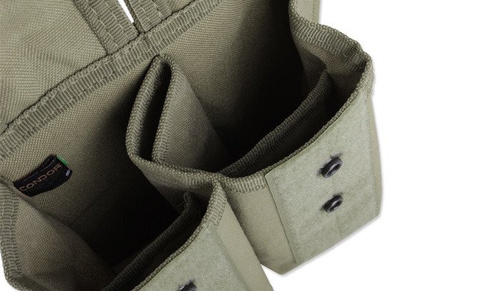 Condor - Подвійний чохол - зелений OD - MA6-001 - Підсумки тактичні - Спорядження