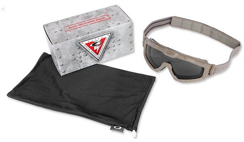 Баллистические очки - Oakley - Очки balistyczne SI Ballistic Alpha Halo Goggle Terrain Tan - Grey - OO7065-03