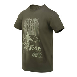 Helikon - Футболка Home Sweet Home - Хлопок - Тайга Зеленая - TS-HSH-CO-09