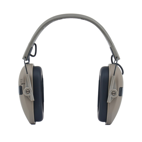 Навушники тактичні - Walker's - Активні навушники Razor Slim Tacti-Grip - Flat Dark Earth - GWP-RSEMRH-MFDE