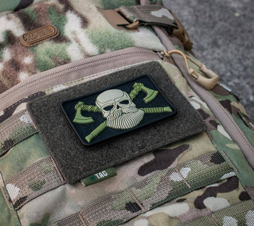 Одяг - M-Tac - Комутаційна панель MOLLE - 120 x 85 мм - Оливковий - 10121001 - Нашивки