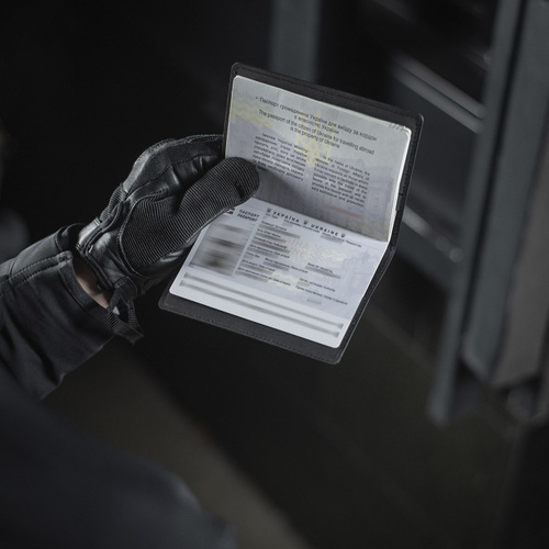 Гаманці, футляри для документів - M-Tac - Обкладинка для паспорта - Чорний - 10221002