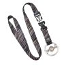 Nite Ize - Карабин Medallion Key Lanyard - Сталь - Серебро/Черный - MKL-11-R3