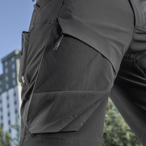 M-Tac - Тактичні шорти Rubicon Flex - 4-Way Stretch - YKK - Чорний - 20070002 - Шорти - Одяг