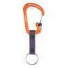 Nite Ize - SlideLock® Key Ring Aluminum Carabiner - Orange - CSLAW3-19-R6