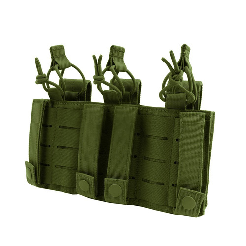 Подсумки тактические - Condor - Подсумок тройной Kangaroo Mag Pouch - тройной - Olive Drab - 191233-001