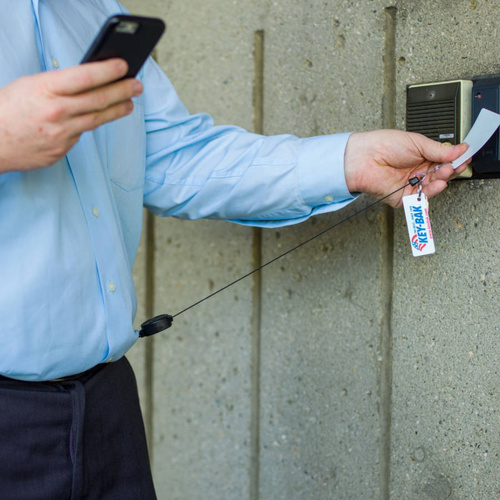 KEY-BAK - катушка для бейджей и ключей с ретрактором SIDEKICK - 0KB1-0A24 - Тренчики