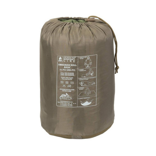 Helikon - Пончо Swagman Roll Basic - Чорний - PO-SRB-PO-01 - Спальні мішки