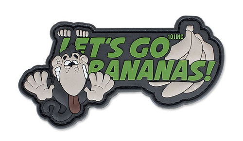 101 Інкорпорейтед. - 3D патч - Let's Go Bananas - Нашивки