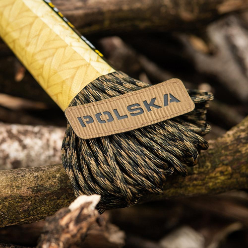 M-Tac - Нашивка - Польша 25х80 - Laser Cut - Чёрный / Coyote - 51004105 - Нашивки - Одежда