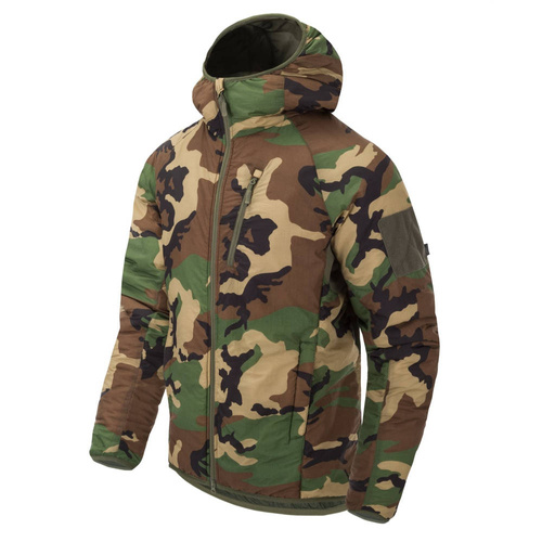 Helikon - Куртка Wolfhound Hoodie - Windpack Nylon - Woodland - KU-WLH-NL-03 - Куртки зимние