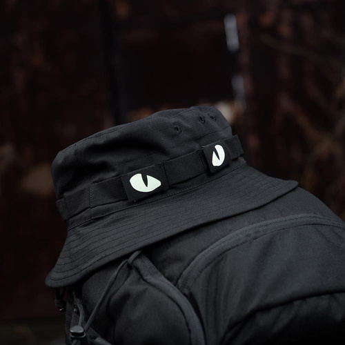 Нашивки - M-Tac - Светоотражающие нашивки Tiger Eyes Laser Cut - Пара - Черный - 51140002