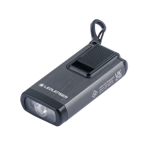 Ліхтарі брелки - Ledlenser - K6R акумуляторний світлодіодний ліхтар / підвіска - 400 лм - З червоним режимом - Сірий - 502577