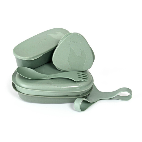 Light My Fire - набір для подорожей LunchKit BIO - SandyGreen - 2413710610 - Набори туристичного посуду