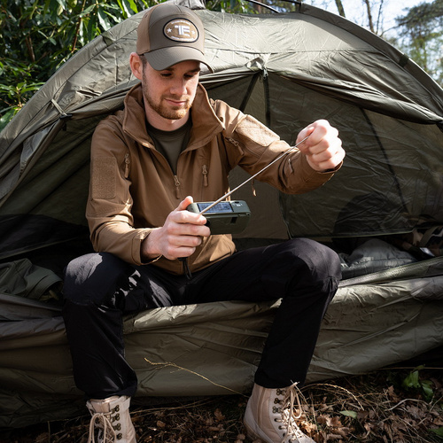 Рації - Fosco Industries - Радіостанція для виживання з сонячною батареєю і кривошипом - SW1/SW2/FM/AM - Зелений - 464601