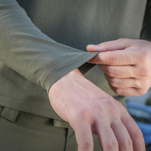 M-Tac - Тактична кофта з довгим рукавом - армійська олива - 20067062 - Бойові сорочки - Одяг