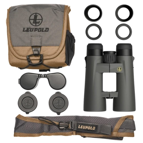 Біноклі - Leupold - Військовий бінокль BX-4 Pro Guide HD 10x50 мм Gen 2 - сірий - 184762