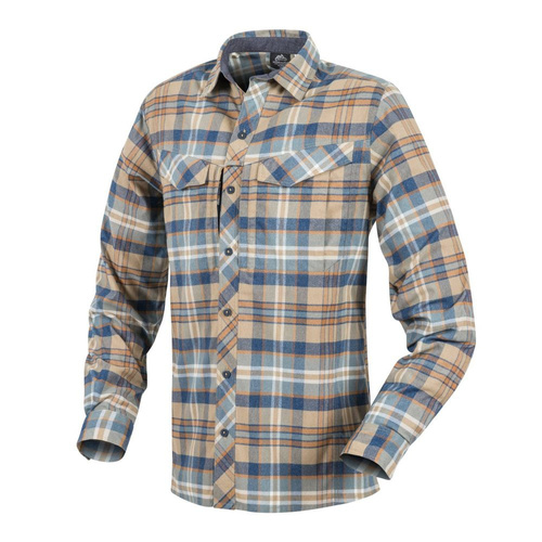Helikon - Сорочка Defender Mk2 Pilgrim Shirt® - Ginger Plaid - KO-DPG-SR-P2401 - Тактические рубашки