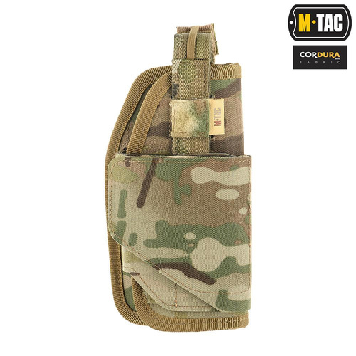 M-Tac - Кобура універсальна Elite - Правая - MultiCam - 10166008 - Кобури MOLLE
