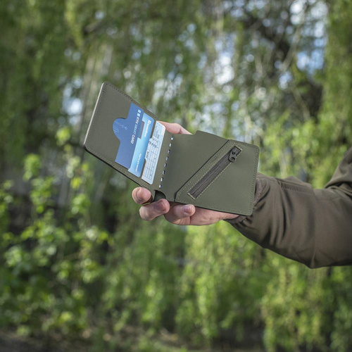 Кошельки, футляры для документов - M-Tac - Кошелёк Slim Elite Gen.II - Ranger Green - 10171823
