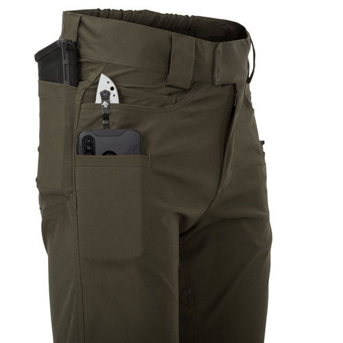 Шорты - Helikon - Тактические шорты Greyman Tactical Shorts® - DuraCanvas® - Taiga Green - SP-GTK-DC-09