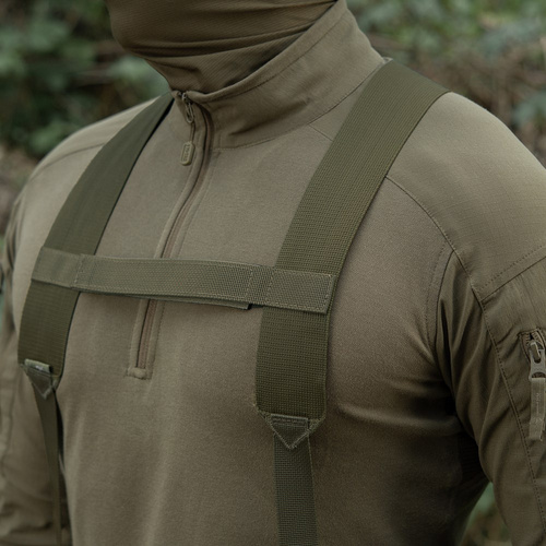 M-Tac - Елітний тактичний поясний ремінь - Ranger Green - 10099023 - Пряжки - Туризм