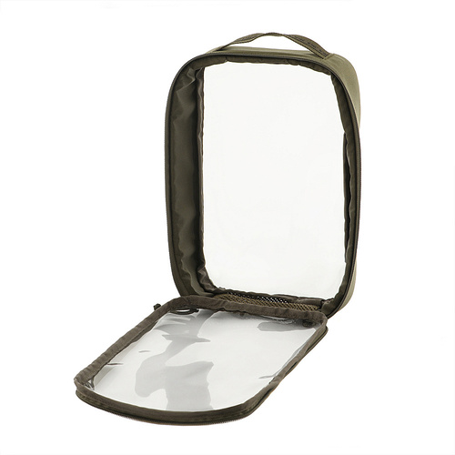 Органайзери тактичні - M-Tac - Велика прозора кишеня Elite Large - 30 x 19 cm - Ranger Green - 10147023-L