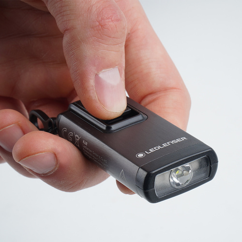 Фонарики - Ledlenser - K6R перезаряжаемый светодиодный фонарь / подвеска - 400 лм - С красным режимом - Серый - 502577 - Фонарики брелки