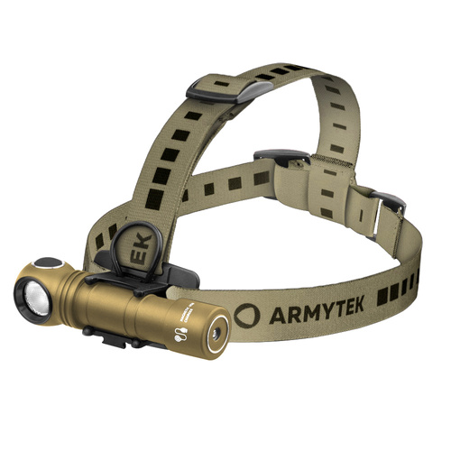 Armytek - Налобный фонарь Wizard C2 Pro Max - Магнитное зарядное устройство - 4000 лм - 21700 - Песок - F06701CS - Налобные фонари