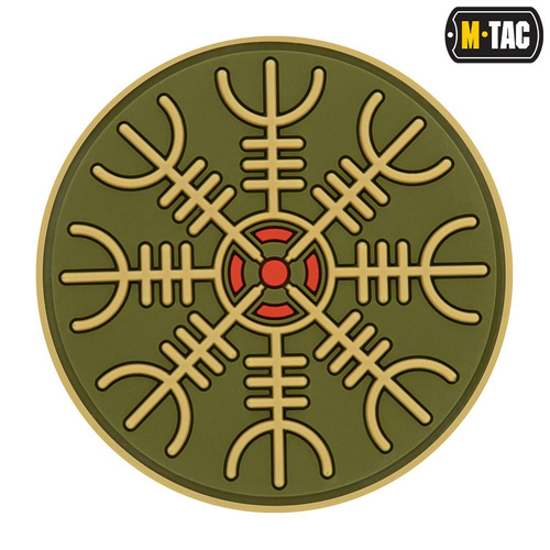 M-Tac - Нашивка 3D PVC Hełm Grozy - Olive - 51221001 - Нашивки