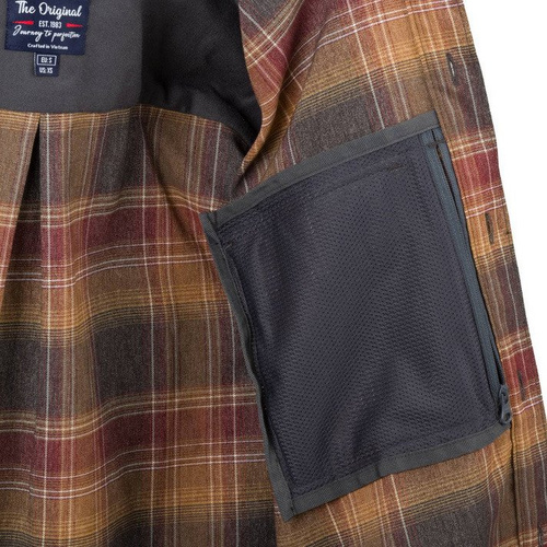 Тактические рубашки - Helikon - Koszula GreyMan - Amber Plaid - KO-GMN-PN-P0