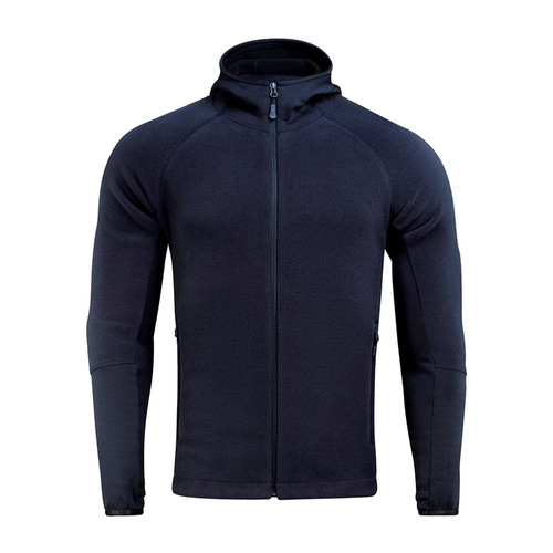 Фліси - M-Tac - Флісова кофта Polartec Sport Hoodie - Dark Navy Blue - 70067015