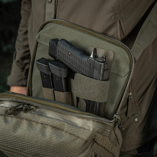 Сумки - M-Tac - Сумка через плече Laser Cut Hex - Cordura - Ranger Green - 10241023