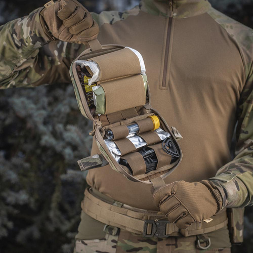 Снаряжение - M-Tac - Медицинский грузчик IFAK Large Elite - MultiCam - 10238008 - Подсумки медицинские