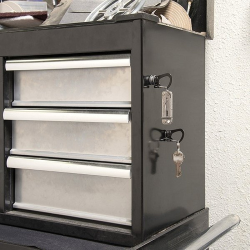 Кемпинг - Nite Ize - SlideLock® 360° магнитный блокирующий двойной карабин - Niebieski - MSBL-03-R7 - Карабины