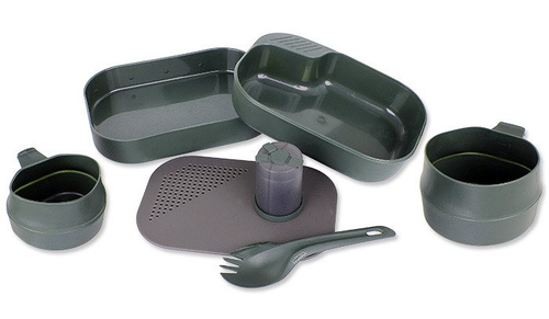 Wildo - Camp-A-Box Complete набір для кемпінгу - оливковий - W10264 - Набори туристичного посуду