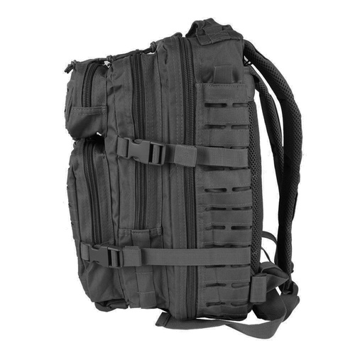 Mil-Tec - Рюкзак Small Assault Pack Laser Cut - Чёрный- 14002602 - Рюкзаки тактические - Рюкзаки