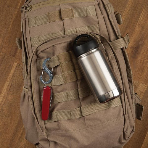 Nite Ize - Карабін S-Biner® SlideLock® Aluminum #3 - Синій - LSBA3-03-R6 - Карабины - Туризм