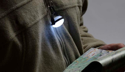 Nite Ize - Светящийся брелок для ключей MoonLit® LED Micro Lantern - белый - MLTML-02-R6 - Фонарики брелки