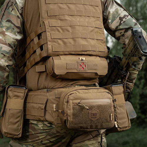 Снаряжение - M-Tac - Тактическая отрывная аптечка Rool Elite - Coyote - 51700005 - Подсумки медицинские