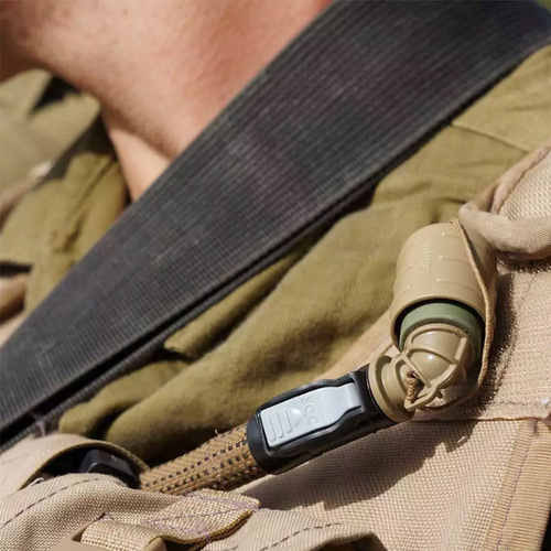 Бутилки для води, гідратори, казанки - Source - Гідратаційний мундштук з кришкою Storm Valve - чорний / оливковий - 4509400100 - 4509400100